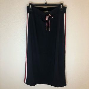 NWT Tommy Hilfiger navy blue soft long dress